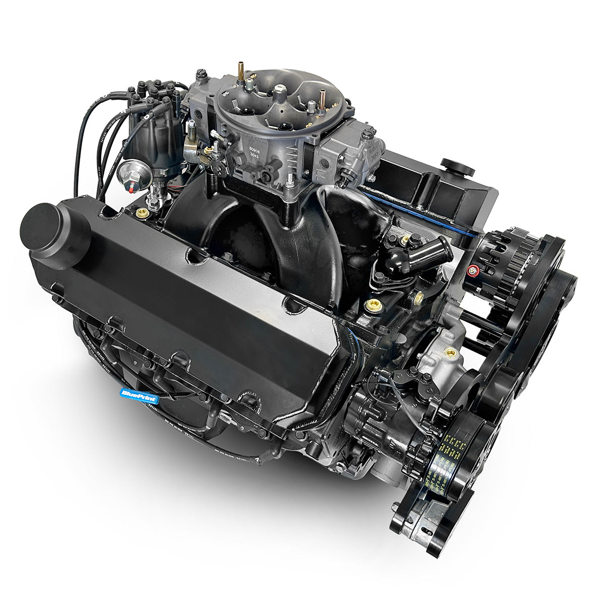 BluePrint PS6320CTFKBX Chev BB 632 CI Pro Series Stroker Crate Engine Dressed Longblock w/ Carb