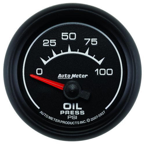 AutoMeter AU5927 ES 2-1/16" Oil Pressure Gauge Elec 0-100 PSI
