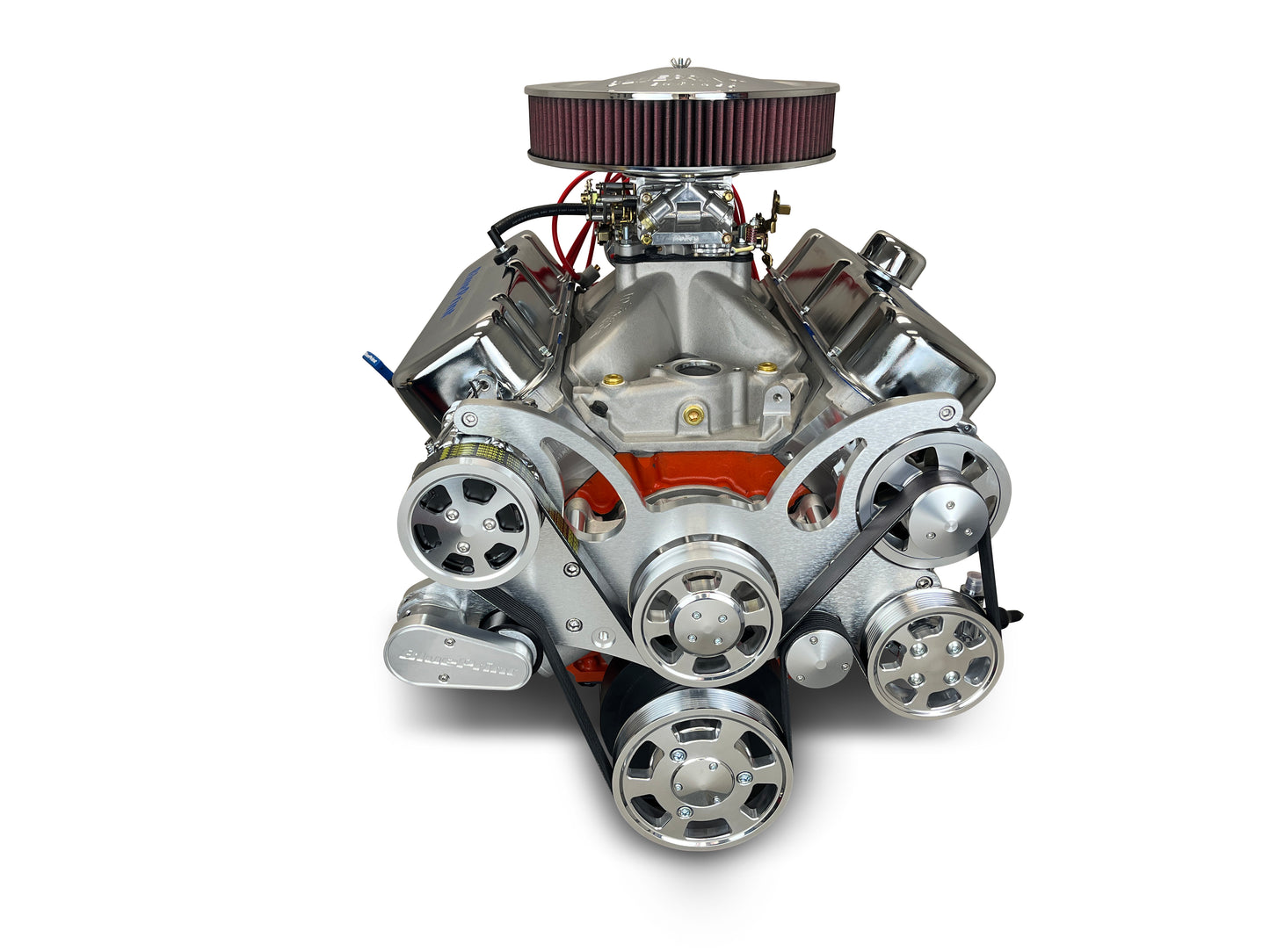 BluePrint PS5401CTCK Chev BB 540 CI Pro Series Stroker Crate Engine Dressed Longblock w/ Carb