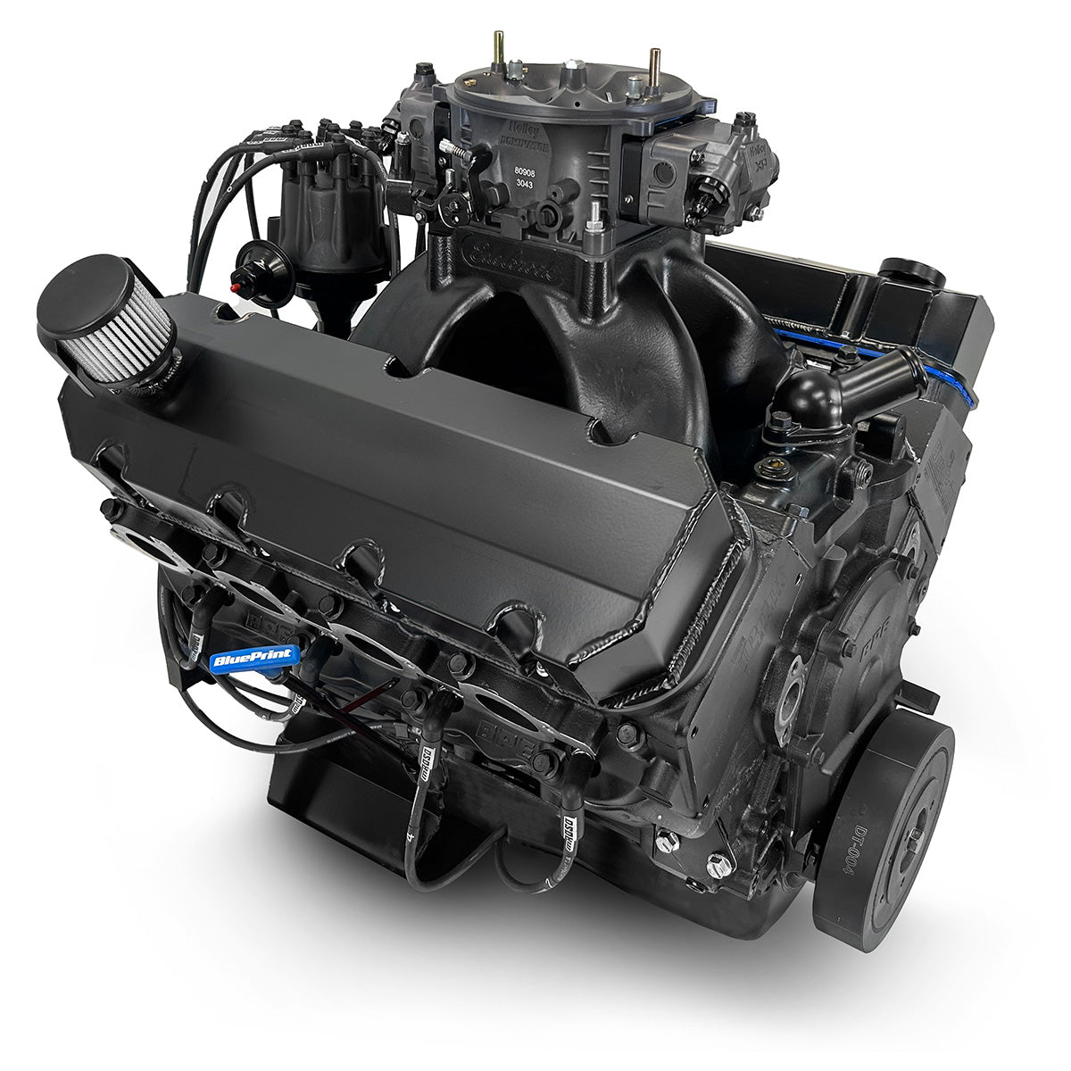 BluePrint PS6320CTCX Chev BB 632 CI Pro Series Stroker Crate Engine Dressed Longblock w/ Carb