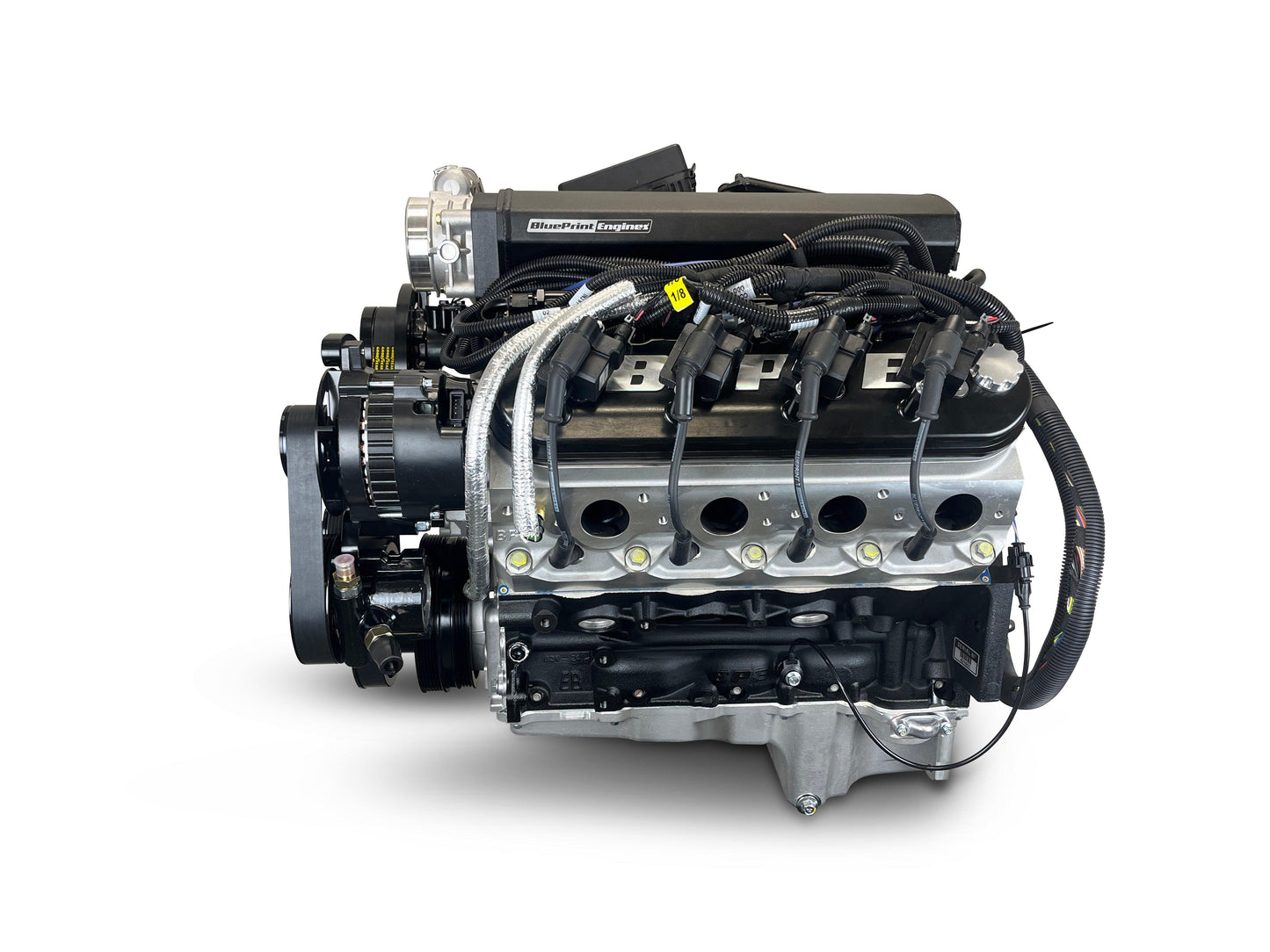 BluePrint PSLS4275CTFKB Ford 427 CI LS ProSeries Stroker Crate Engine Dressed Longblock w/ EFI