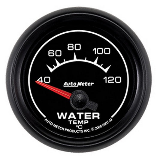 AutoMeter AU5937-M ES Water Temperature Gauge 2-1/16" Short Sweep Elec 40-120¶øC