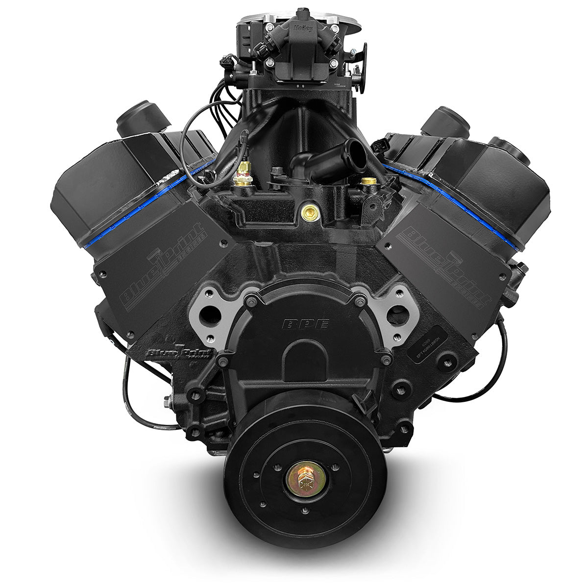 BluePrint PS6320CTFX Chev BB 632 CI Pro Series Stroker Crate Engine Dressed Longblock w/ EFI