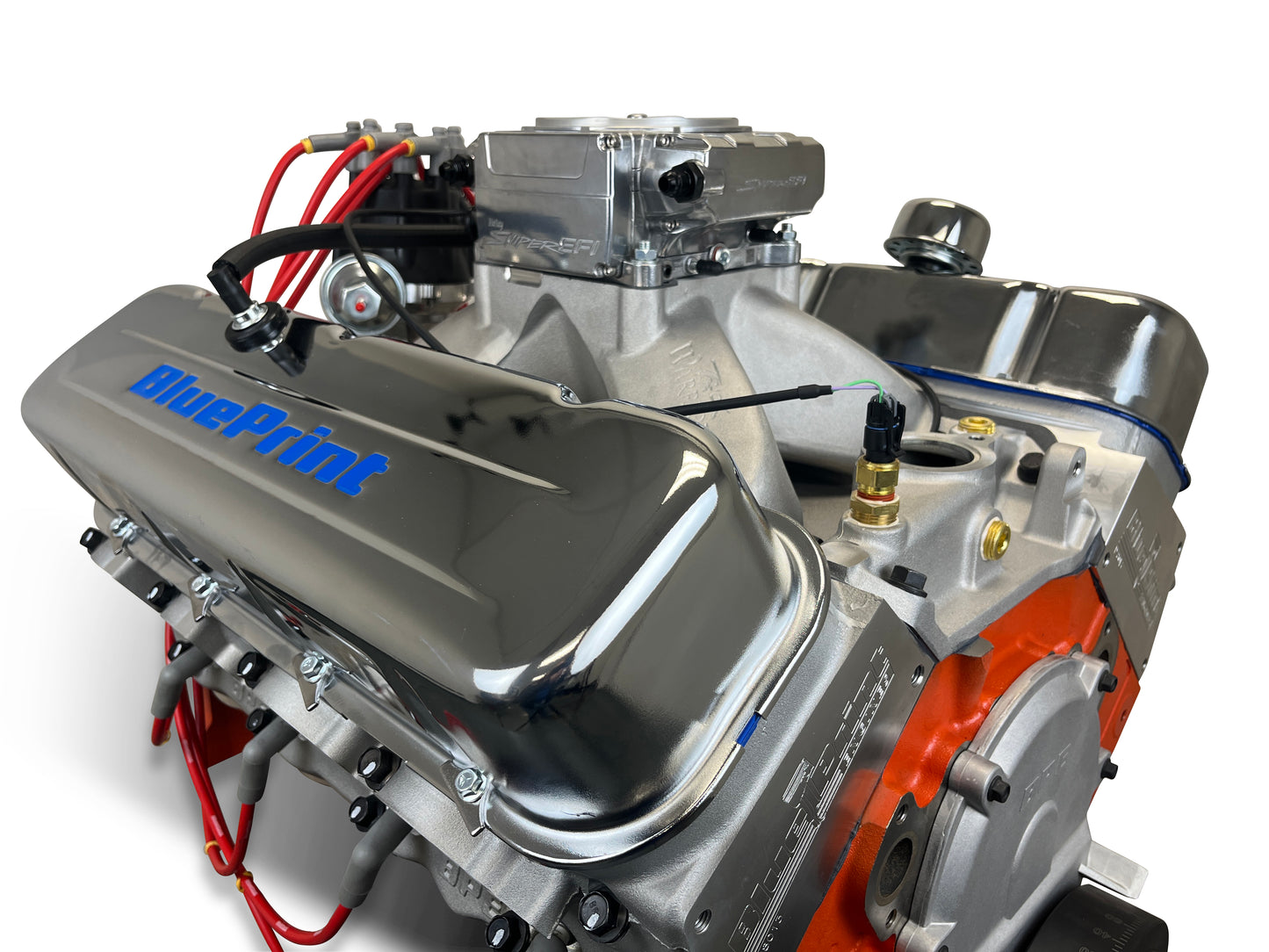 BluePrint PS502CTF Chev BB 502 CI Pro Series Stroker Crate Engine Dressed Longblock w/ EFI