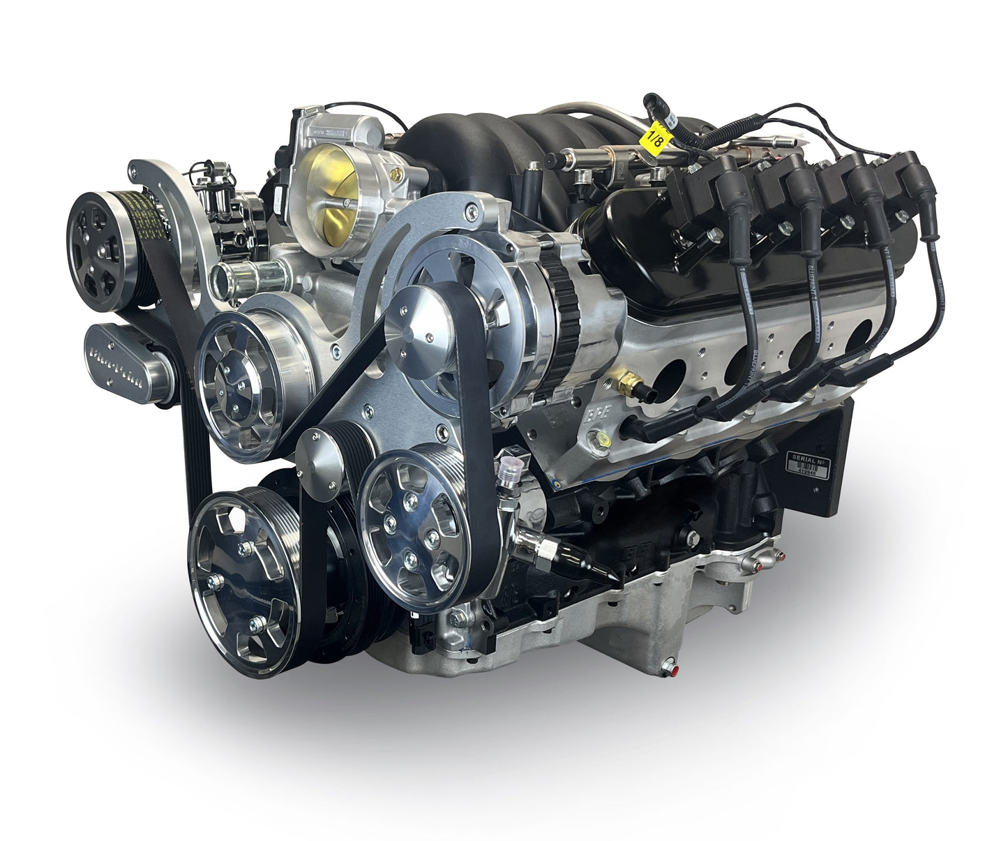 BluePrint PSLS3763CTFK 376 CI LS ProSeries Crate Engine Dressed Longblock w/ EFI