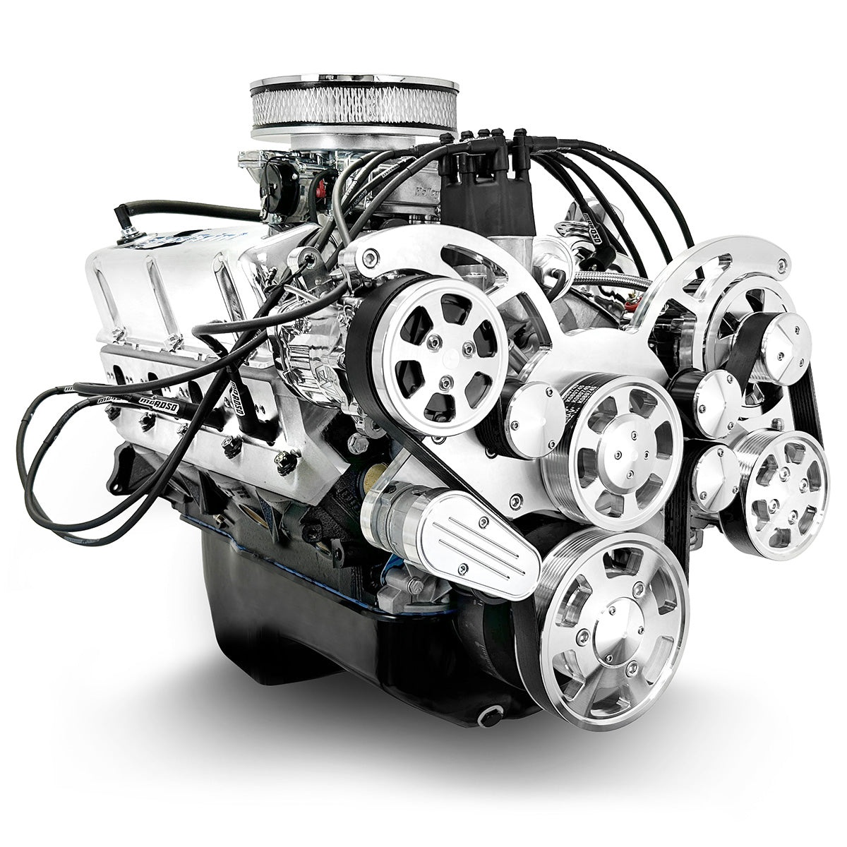 BluePrint BP3479RCTCK Ford SB 347 CI Stroker Crate Engine Dressed Longblock w/ Carb