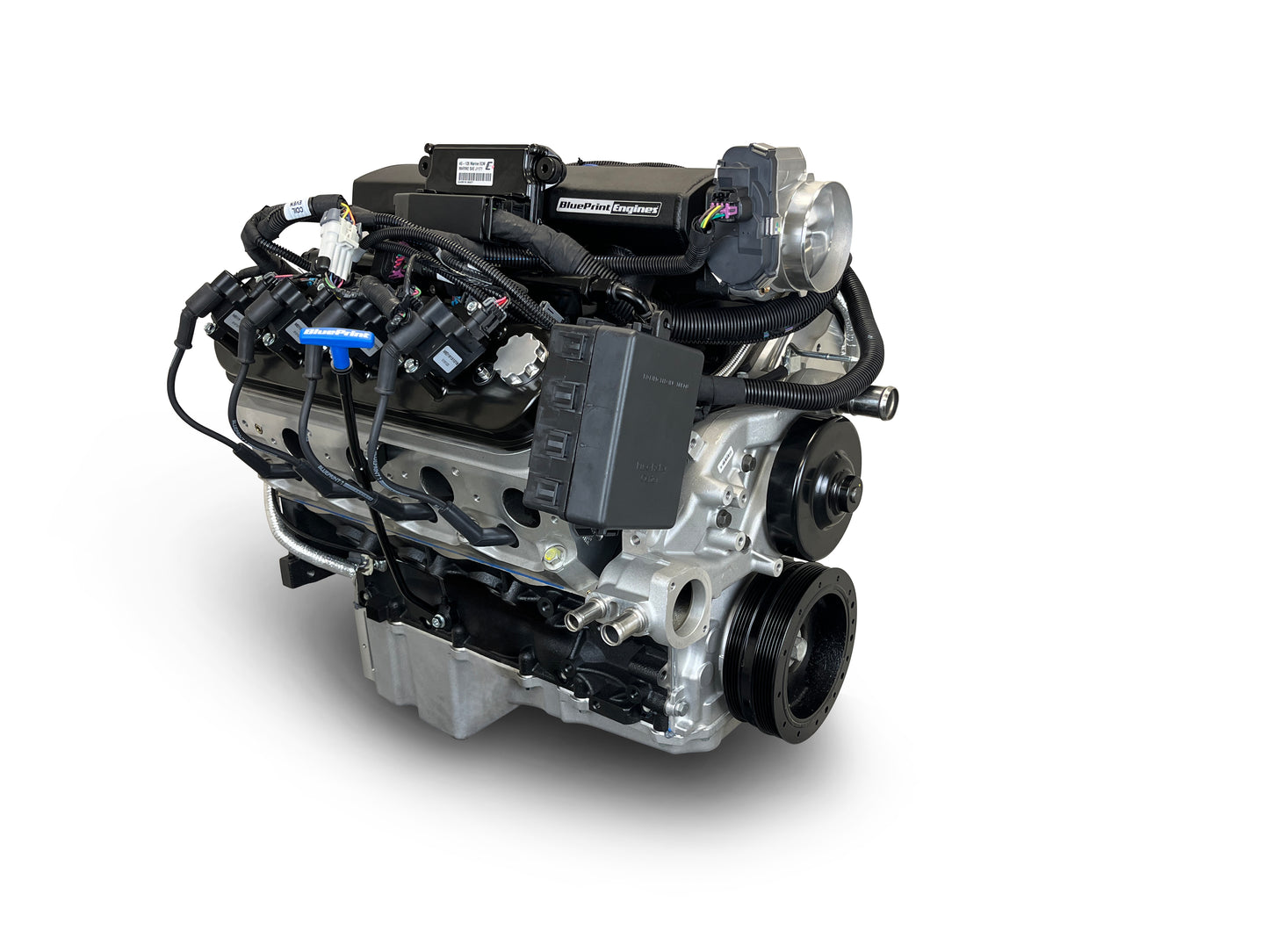 BluePrint PSLS4275CTF Ford 427 CI LS ProSeries Stroker Crate Engine Dressed Longblock w/ EFI