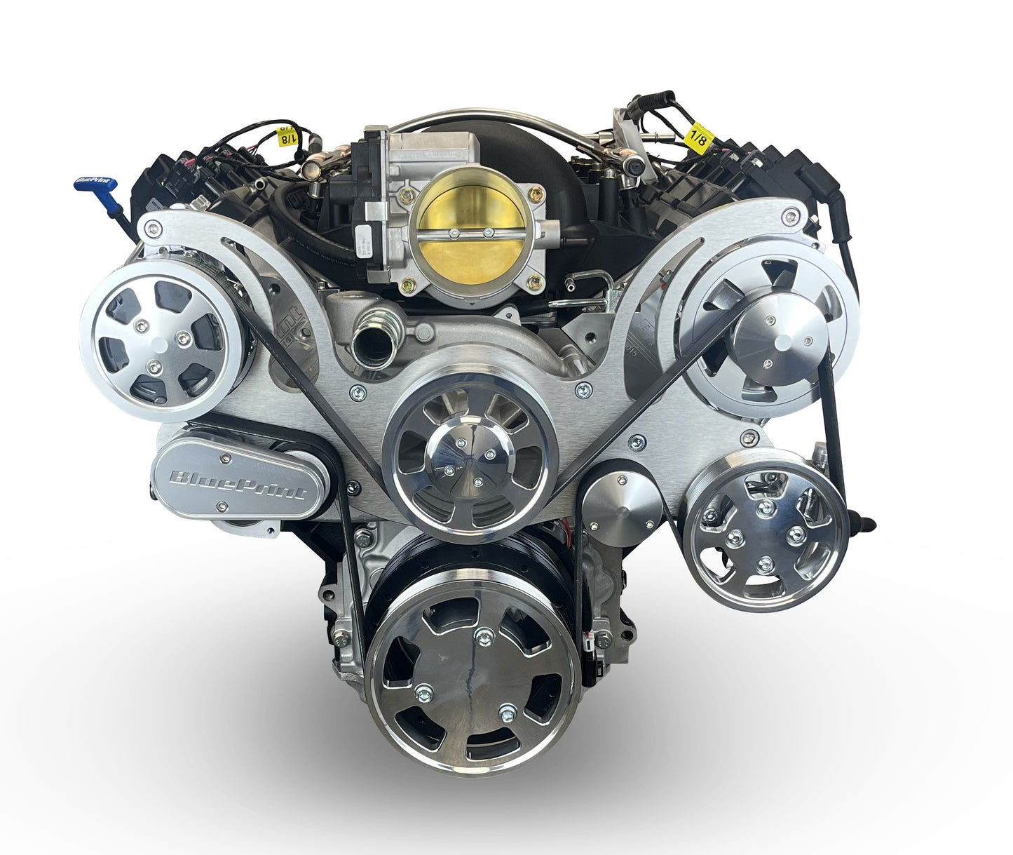 BluePrint PSLS3763CTFK 376 CI LS ProSeries Crate Engine Dressed Longblock w/ EFI