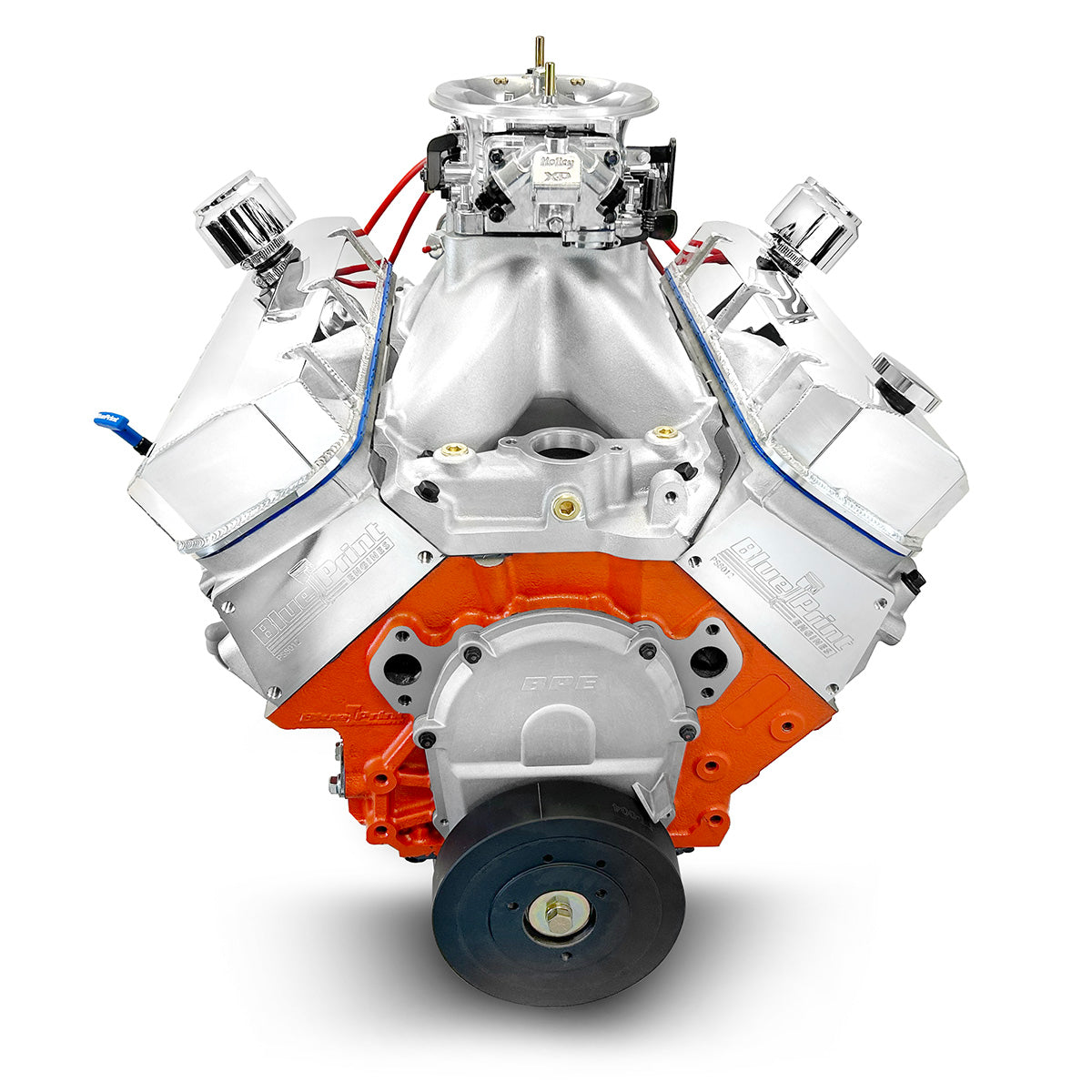 BluePrint PS5720CTC Chev BB 572 CI Pro Series Stroker Crate Engine Dressed Longblock w/ Carb