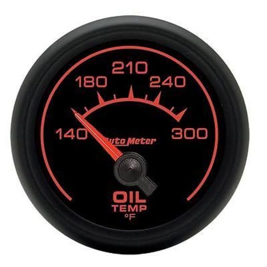 AutoMeter AU5948 ES 2-1/16" Elecal Oil Temperature Gauge 140-300¶øF