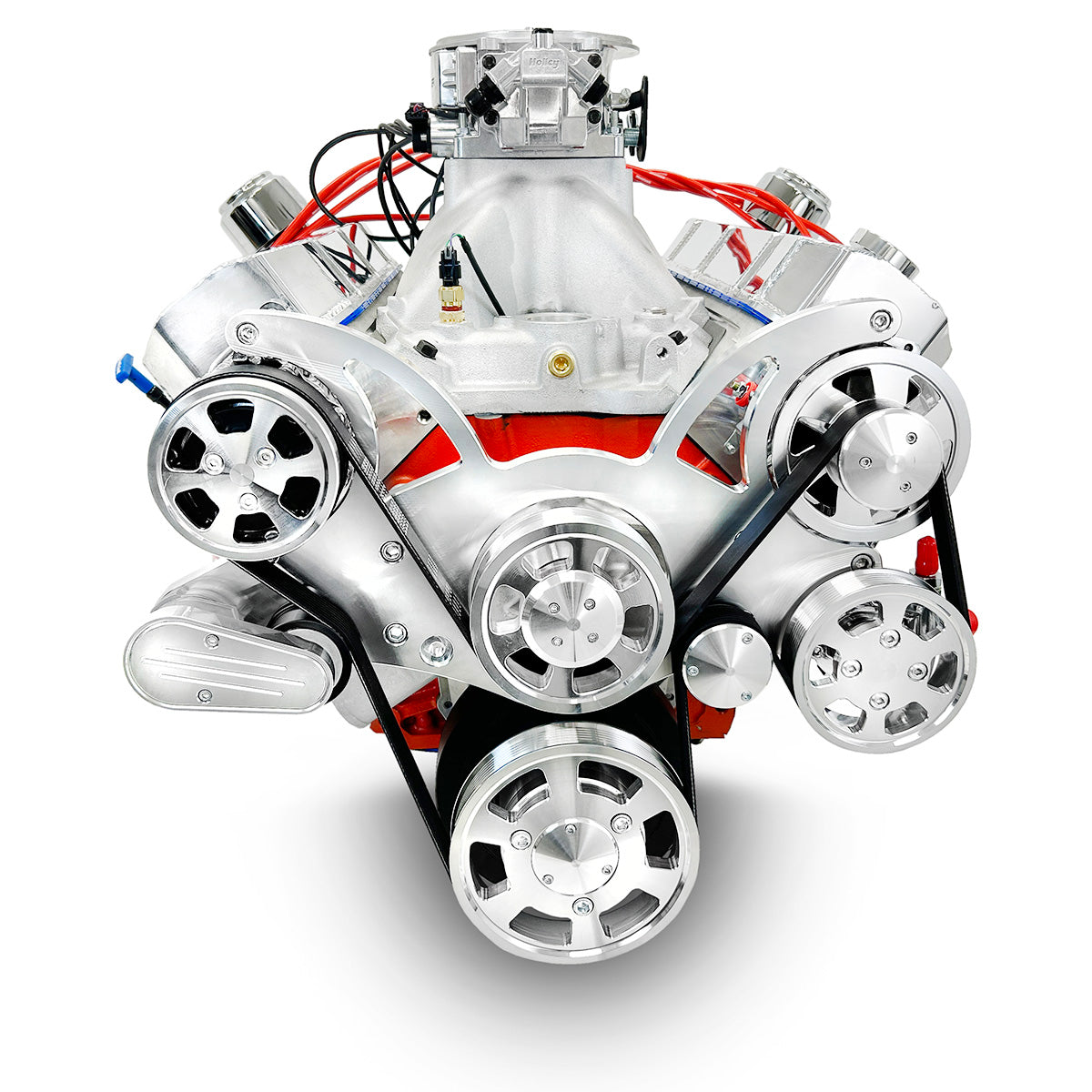 BluePrint PS6320CTFK Chev BB 632 CI Pro Series Stroker Crate Engine Dressed Longblock w/ EFI