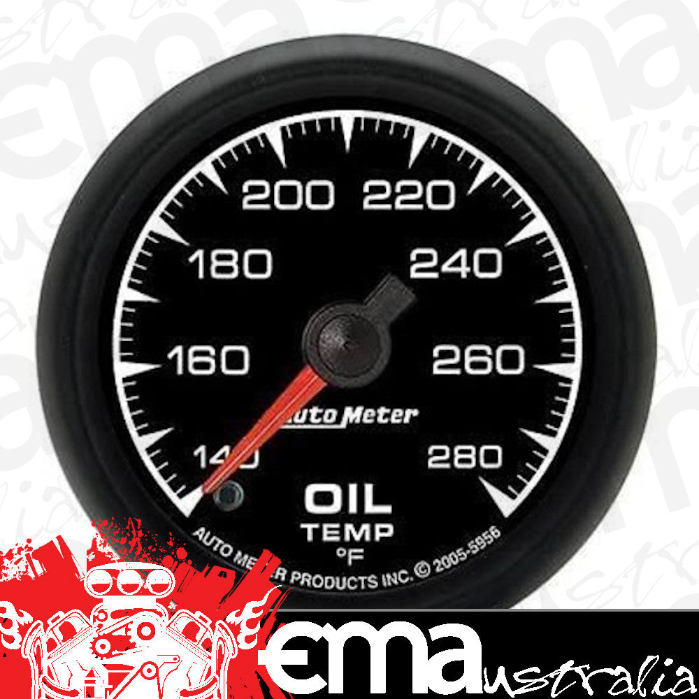 AutoMeter AU5956 ES 2-1/16" Elecal Oil Temperature Gauge 140-280¶øF