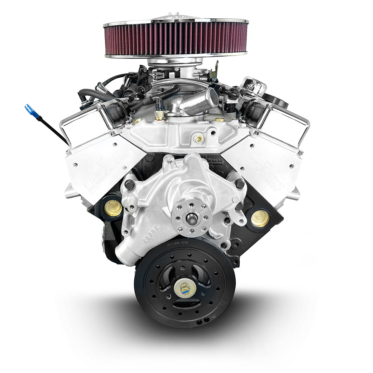 BluePrint BP38318MPFID Chev SB 383 CI Stroker Crate Engine Dressed Longblock w/ EFI