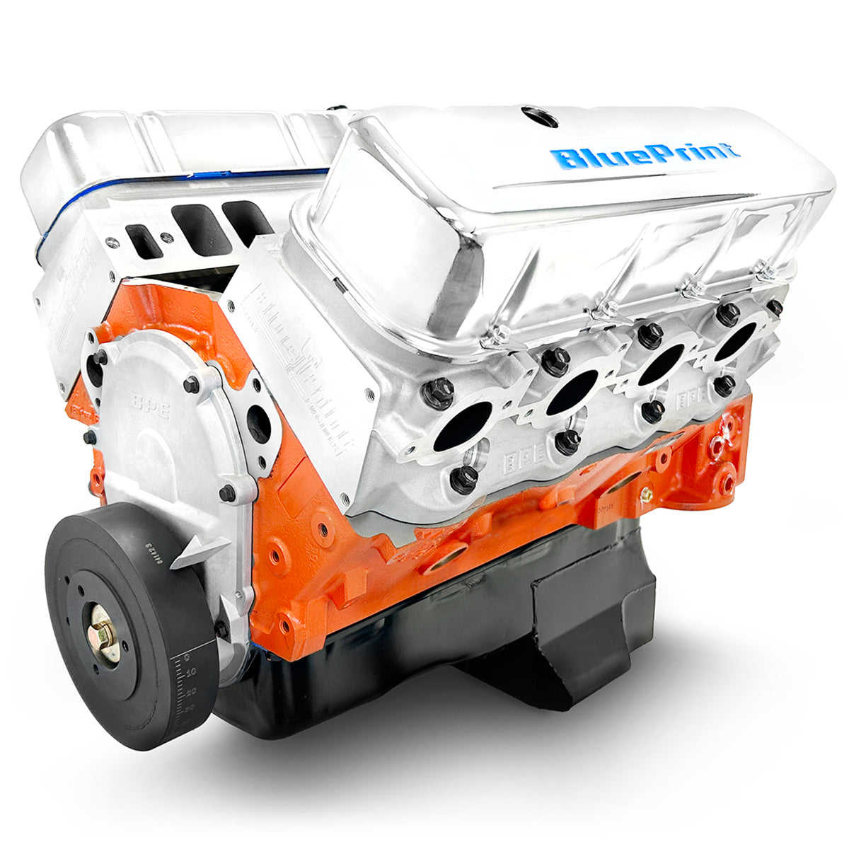 BluePrint PS502CT Chev BB 502 CI Pro Series Stroker Crate Engine Longblock 621HP