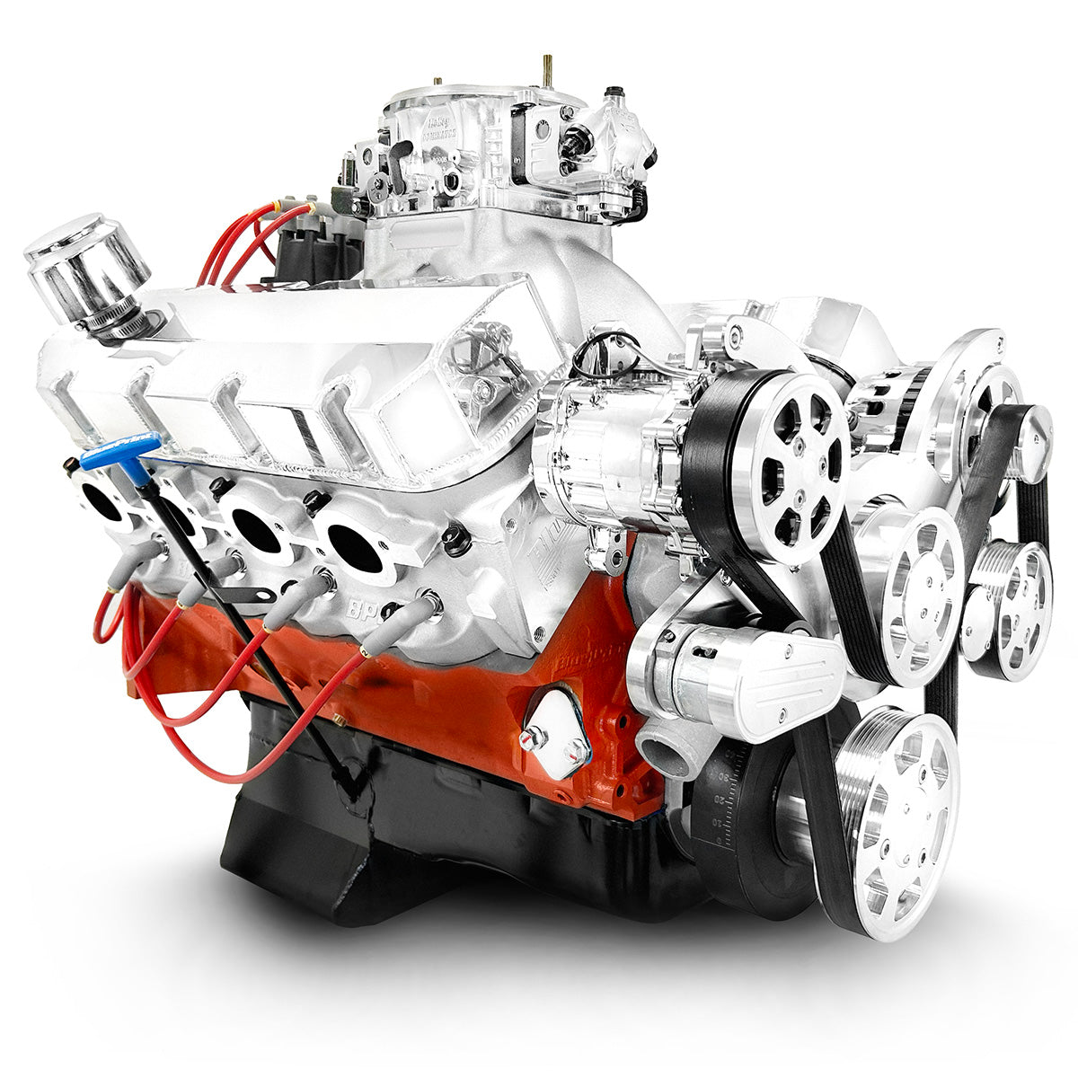 BluePrint PS5720CTCK Chev BB 572 CI Pro Series Stroker Crate Engine Dressed Longblock w/ Carb