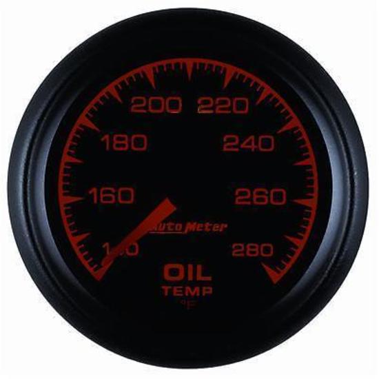 AutoMeter AU5956 ES 2-1/16" Elecal Oil Temperature Gauge 140-280¶øF