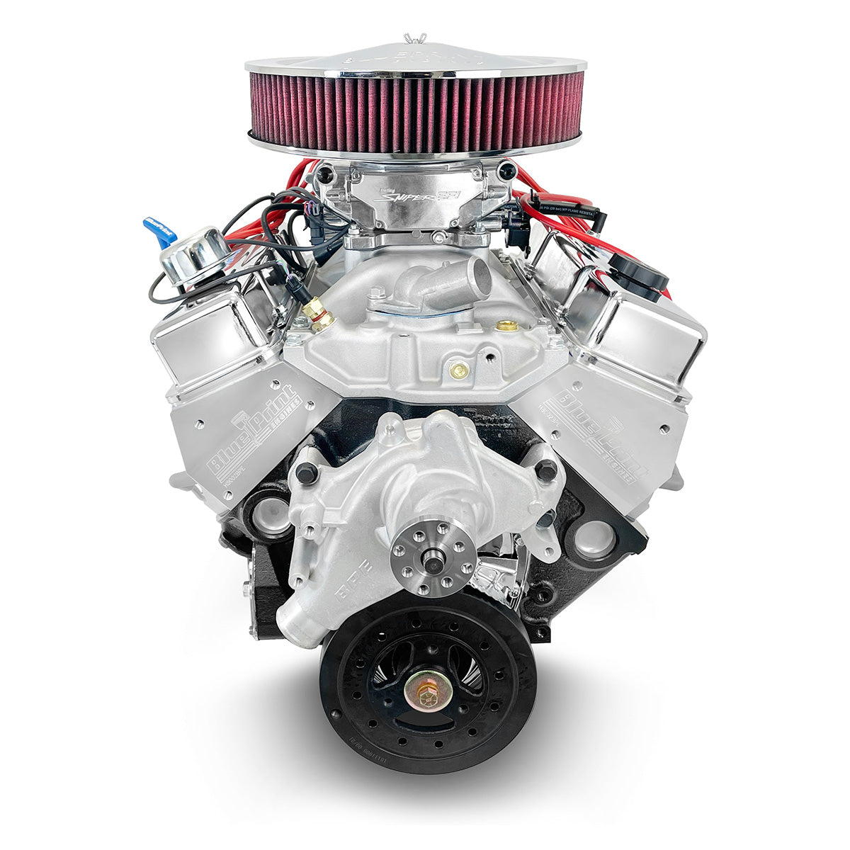 BluePrint BP350CTFD Chev SB 350 CI Crate Engine Dressed Longblock w/ EFI