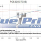 BluePrint PS6320CTCKB Chev BB 632 CI Pro Series Stroker Crate Engine Dressed Longblock w/ Carb