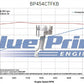 BluePrint BP454CTFKB Chev BB 454 CI Crate Engine Dressed Longblock w/ EFI & Pulley Kit