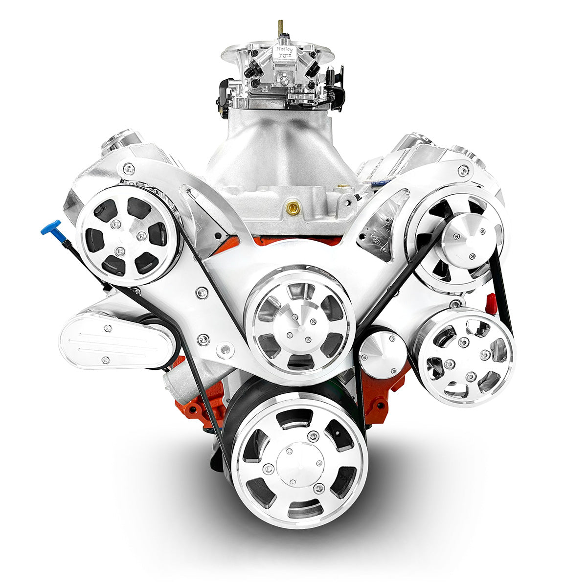 BluePrint PS6320CTCK Chev BB 632 CI Pro Series Stroker Crate Engine Dressed Longblock w/ Carb