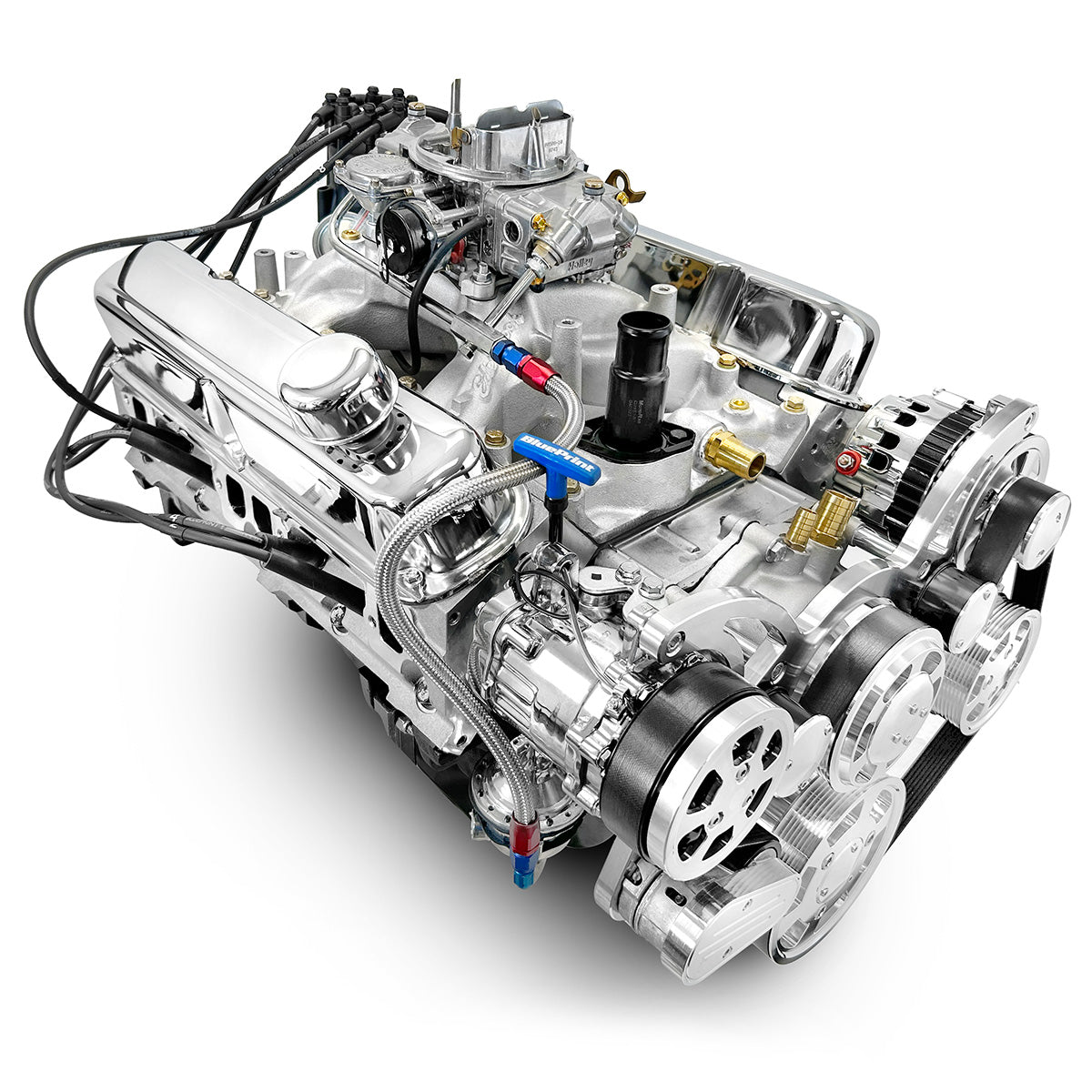 BluePrint BPC4085CTCK Chrysler 408 CI Stroker Crate Engine Dressed Longblock w/ Carb