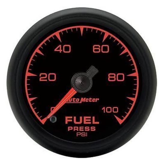 AutoMeter AU5963 ES 2-1/16" Mech Fuel Pressure Gauge 0-100 PSI