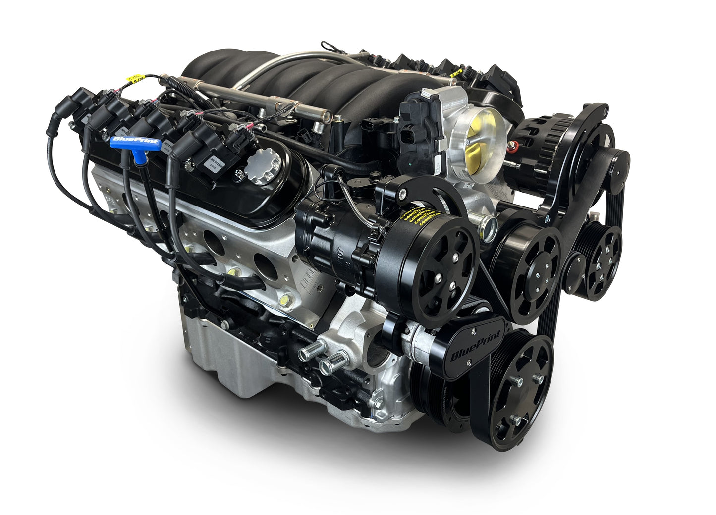 BluePrint PSLS3763CTFKB 376 CI LS ProSeries Crate Engine Dressed Longblock w/ EFI