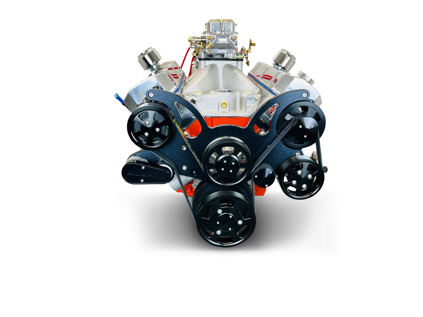 BluePrint PS5401CTCKB Chev BB 540 CI Pro Series Stroker Crate Engine Dressed Longblock w/ Carb