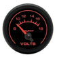 AutoMeter AU5992 ES 2-1/16" Elec Voltmeter 8-18 Volts