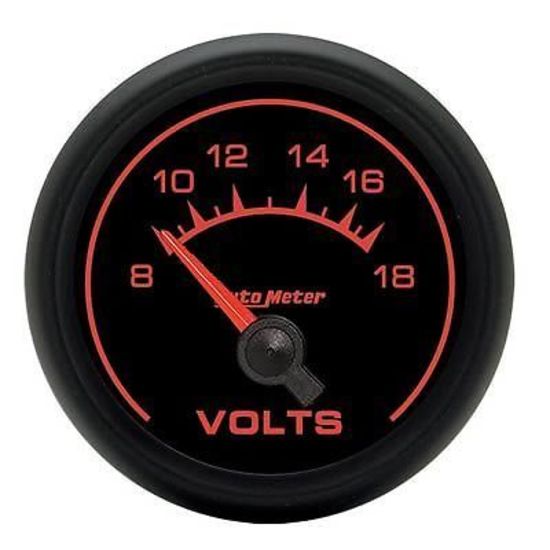 AutoMeter AU5992 ES 2-1/16" Elec Voltmeter 8-18 Volts