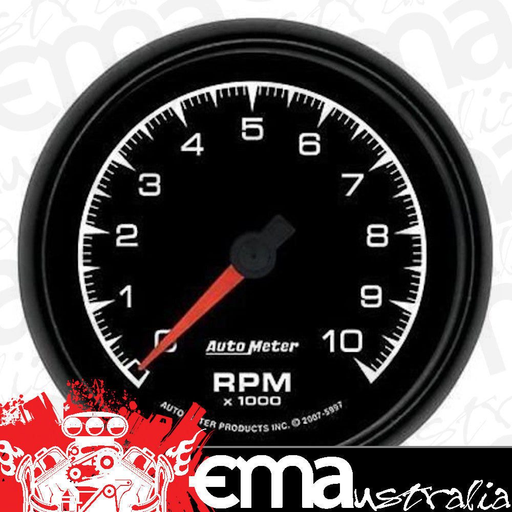 AutoMeter 5997 3-3/8" IN-DASH TACHOMETER, 0-10,000 RPM, ES