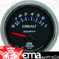 AutoMeter AU6127M Cobalt Oil Pressure 0-7 Bar Range 2-1/16" Analog Elecal Black Face Sending Unit