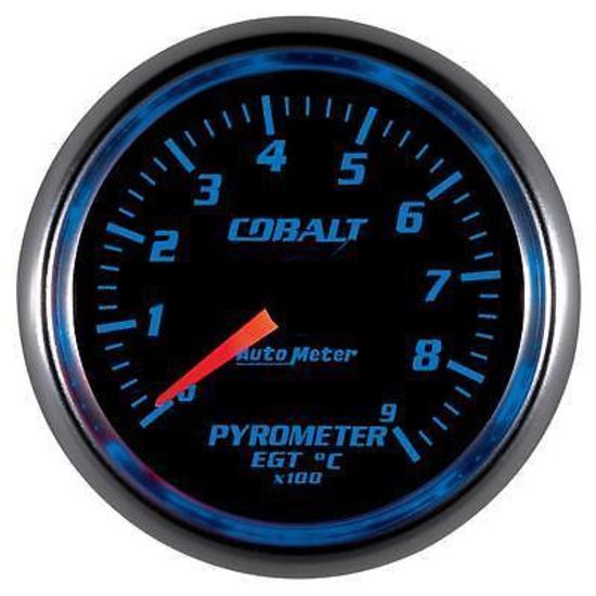 AutoMeter AU6144-M Cobalt 2-1/16" Elec Pyrometer Egt Gauge 0-900¶øC