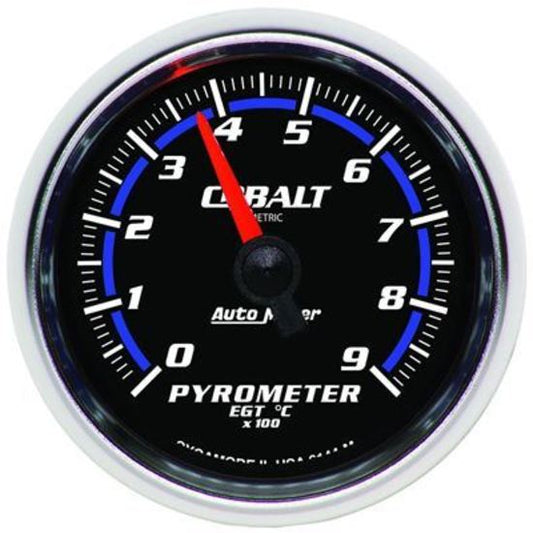 AutoMeter AU6144M Cobalt Pyrometer 0-900 Degrees C 2-1/16" Diameter Analog Electrical