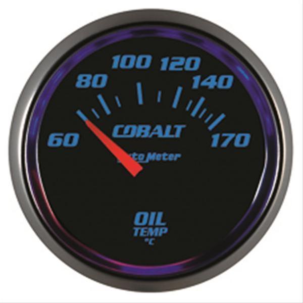 AutoMeter AU6148-M Cobalt 2-1/16" Elec Oil Temperature Gauge 60-150¶øC