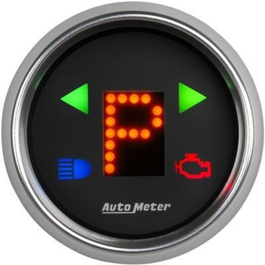 AutoMeter AU6150 Shift Indicator Gauge 2-1/16" Round LED
