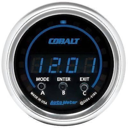 AutoMeter 6180 GAUGE, PERFORM METER, 2 1/16", 1/4 MILE/HP/0-60/60-0/G FORCES, DIGITAL, COBALT