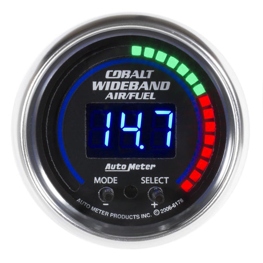 AutoMeter AU6197 Cobalt 2-1/16" Wideband Pro Plus Air Fuel Ratio Gauge