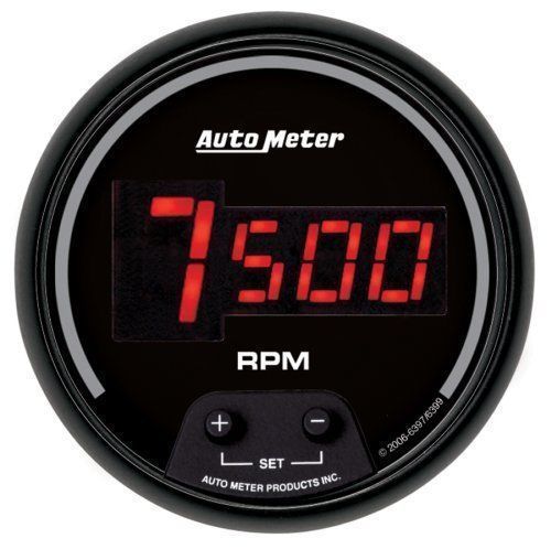 AutoMeter AU6397 Sport-Comp 3-3/8" Digital In-Dash Tachometer 0-10000 RPM