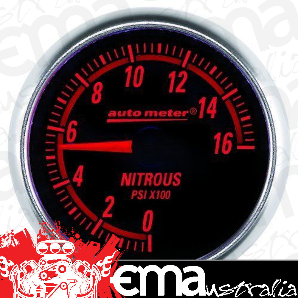 AutoMeter AU6474 Nexus 2-1/16" Elec Nitrous Pressure Gauge 0-1600 PSI