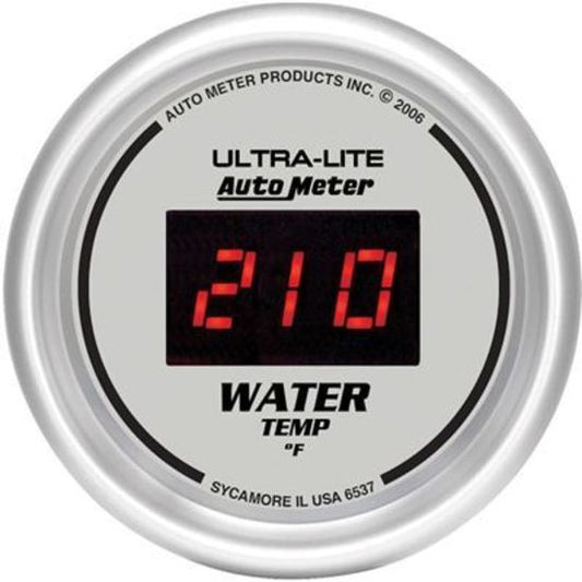 AutoMeter AU6537 Ultra-Lite 2-1/16" Digital Water Temperature Gauge 0-300¶øF