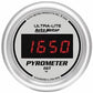 AutoMeter AU6545 Ultra-Lite Digital 2-1/16" Pyrometer Egt Gauge 0-2000????F