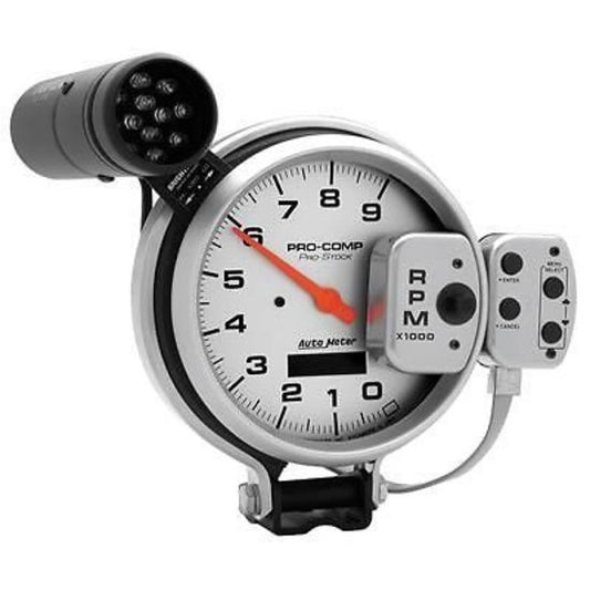 AutoMeter AU6832 Pro-Comp 5" Pedestal Mount Memory Tacho 0-9000RPM W/Shift Light