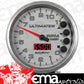 AutoMeter AU6886 Ultimate IIi Tachometer 0-11000 RPM 5 In. Silver Face Memory Recall Analog Elecal