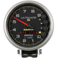 AutoMeter AU6896 Ultimate Dl Tachometer 0-9000 RPM 5 In. Diameter Black Face Analog Elecal