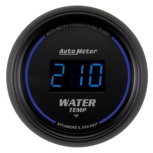AutoMeter AU6937 Cobalt 2-1/16" Digital Water Temperature Gauge 0-300¶øF