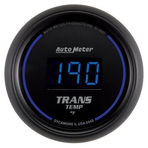 AutoMeter AU6949 Cobalt 2-1/16" Digital Transmission Temperature Gauge 0-300¶øF