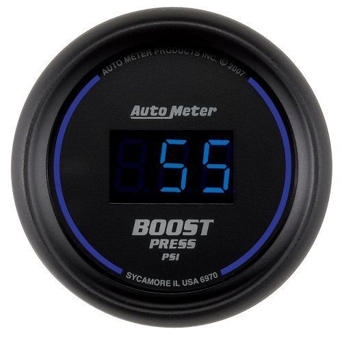 AutoMeter AU6970 Cobalt 2-1/16" Digital Boost Pressure Gauge 0-60 PSI