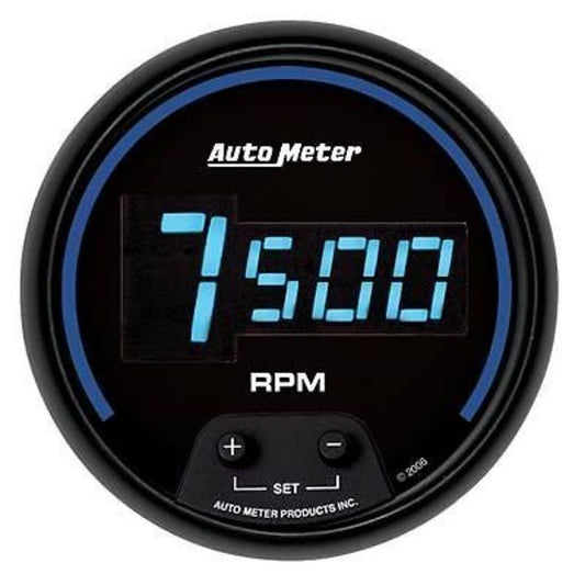 AutoMeter AU6997 Cobalt 3-3/8" Digital In-Dash Tachometer 0-9 900 RPM