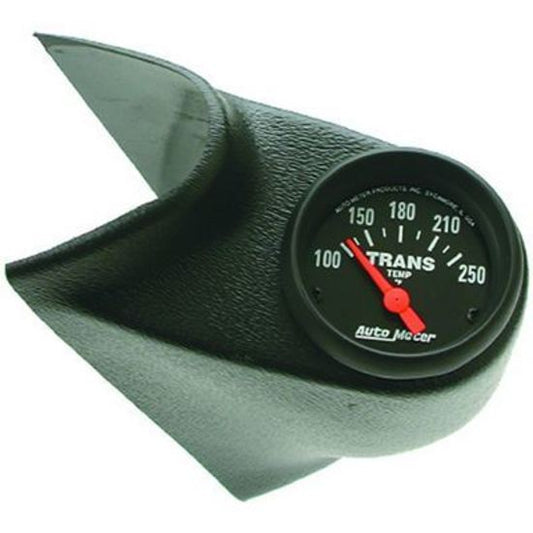 AutoMeter AU7070 Gauge Kit Single Gauge A-Pillar Pod Transmission Temperature Gauge 100-250???? F 2-1/16" Ford Kit